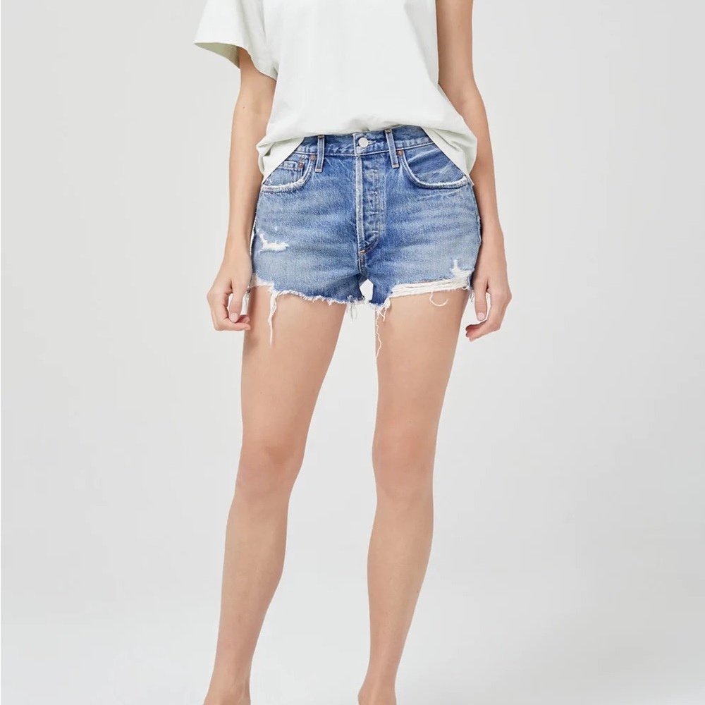 Agolde Parker Shorts High Waisted